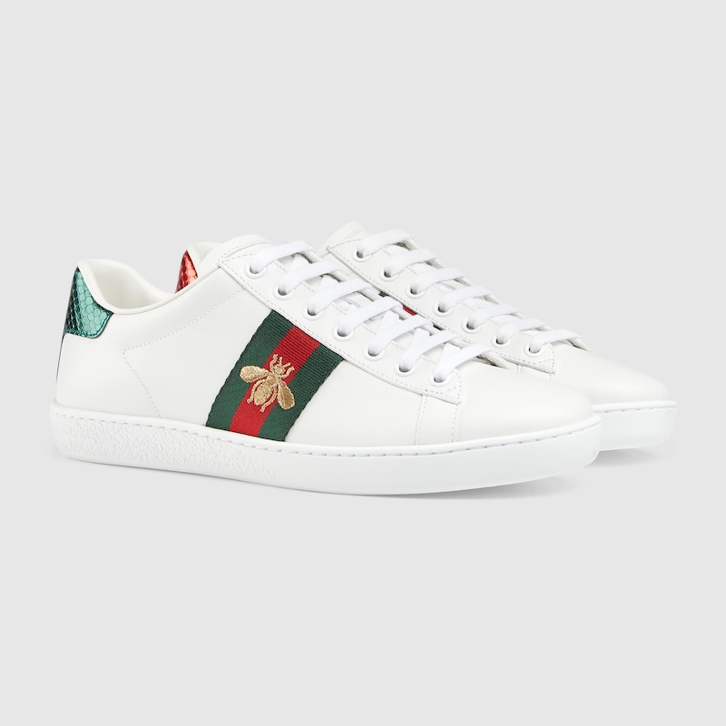 Women’s Gucci Ace sneaker with bee - Image 1